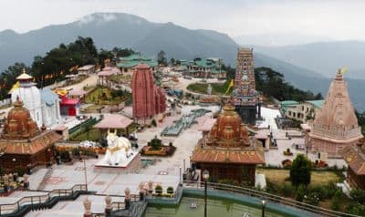 Solophok Chardham Temple Complex