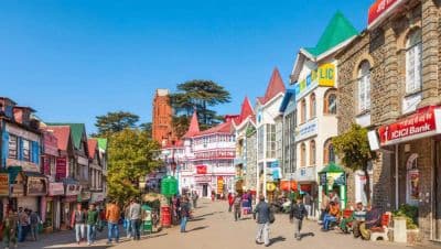 Mall Road Dalhousie