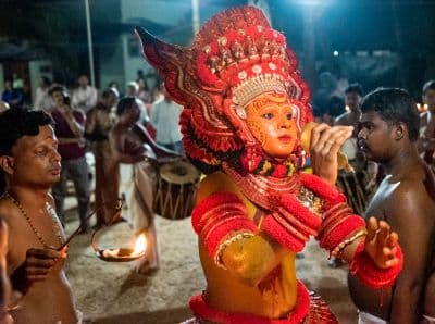 Theyyam performances (seasonal)