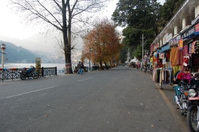 Mall Road Nainital