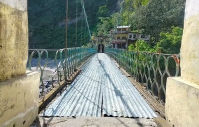 Jhullaghat Suspension Bridge