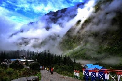 Ghangaria village