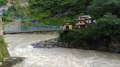 Jhullaghat Suspension Bridge