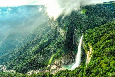 Nohkalikai Waterfalls