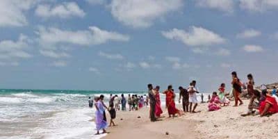 Dhanushkodi Beach