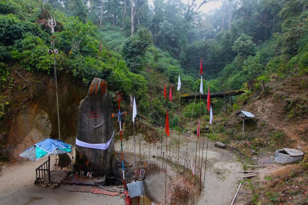 Shiva Lingam at Sidheshwar Nath Temple