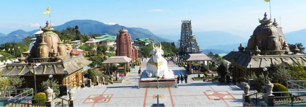 Solophok Chardham Temple Complex