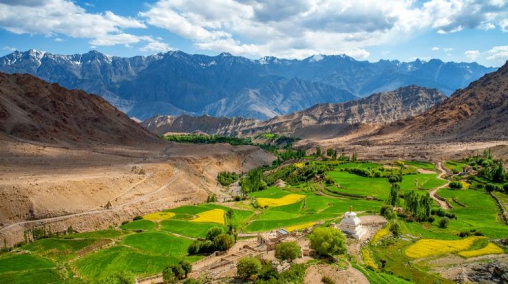 Thang (the last northernmost village of India)