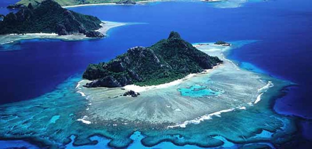 Lagoon surrounding Kavaratti