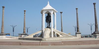 Gandhi Statue Pondicherry
