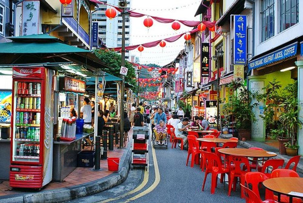 Chinatown Street Market (Smith Street) (Chinatown Singapore) Tourist Map