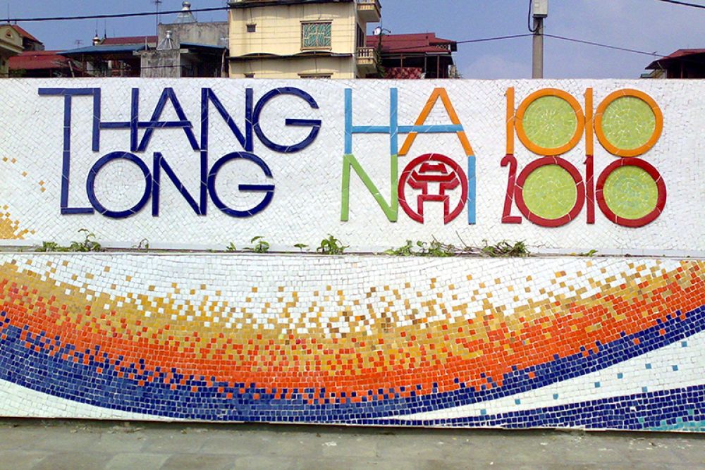 Hanoi Ceramic Mosaic Mural