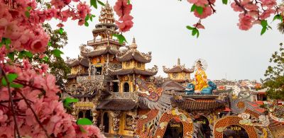 Linh Phuoc Pagoda (Vegetable Pagoda)