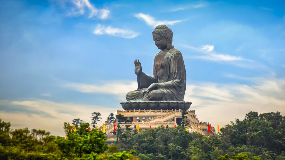 Tian Tan Buddha (Big Buddha) (Hong Kong) Tourist Map