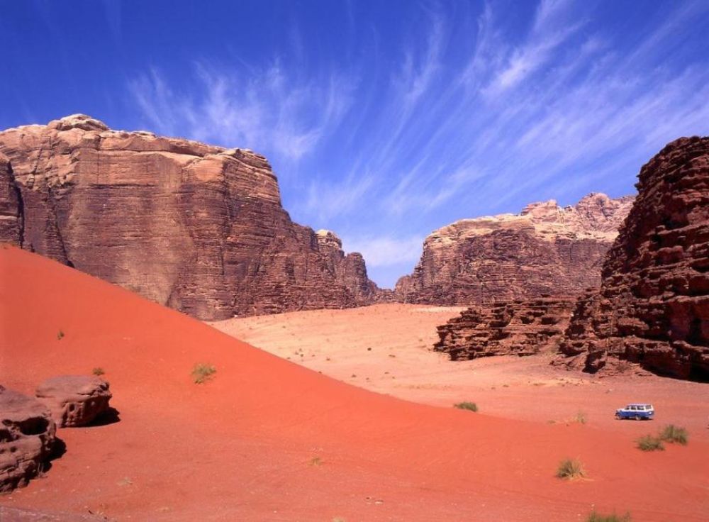 Red Desert Sand Dunes