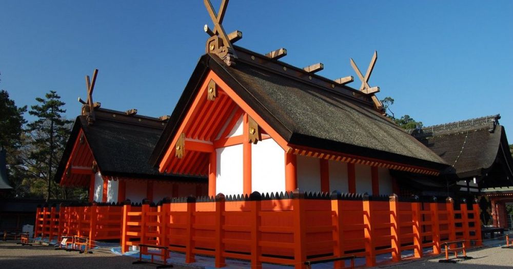 Sumiyoshi Taisha Shrine