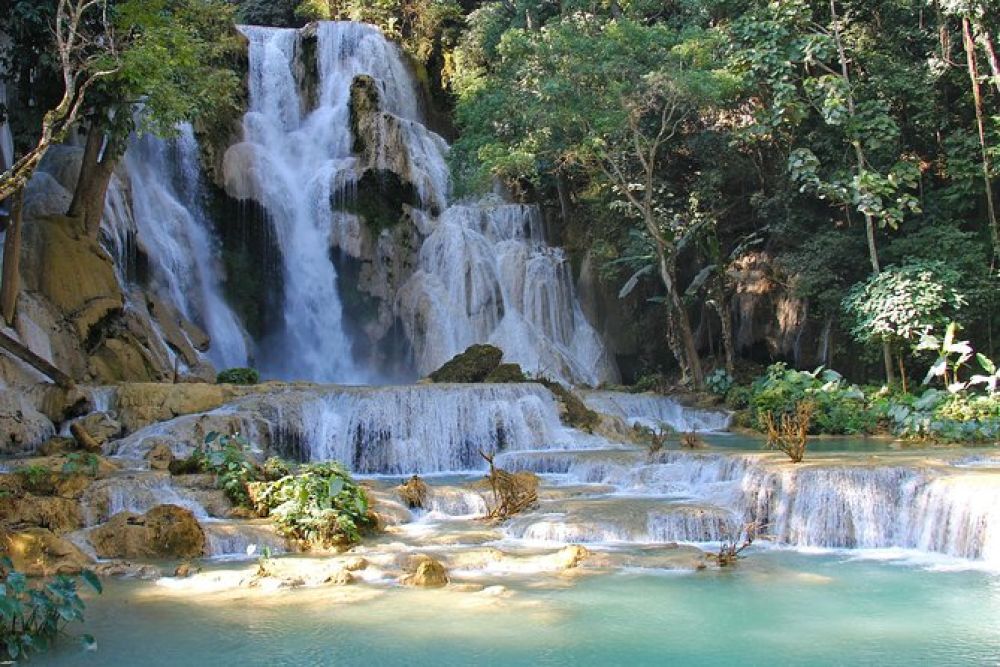 Kuang Si Falls (Luang Prabang) Tourist Map