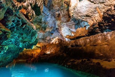 Jeita Grotto's Stalactites and Stalagmites