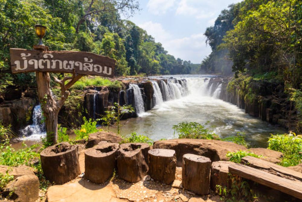 Tad Pha Suam Waterfall