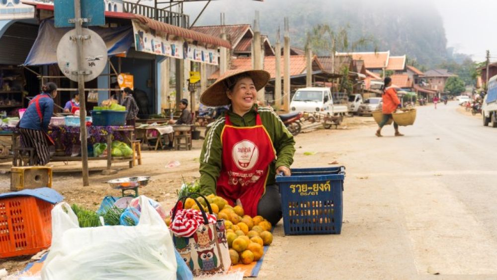 Muang Ngoi Market