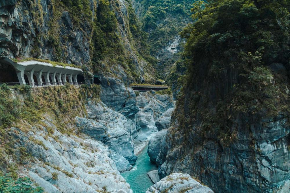 Taroko Gorge (Hualien) Tourist Map