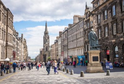 The Royal Mile Edinburg