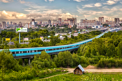 Novosibirsk Metro Bridge