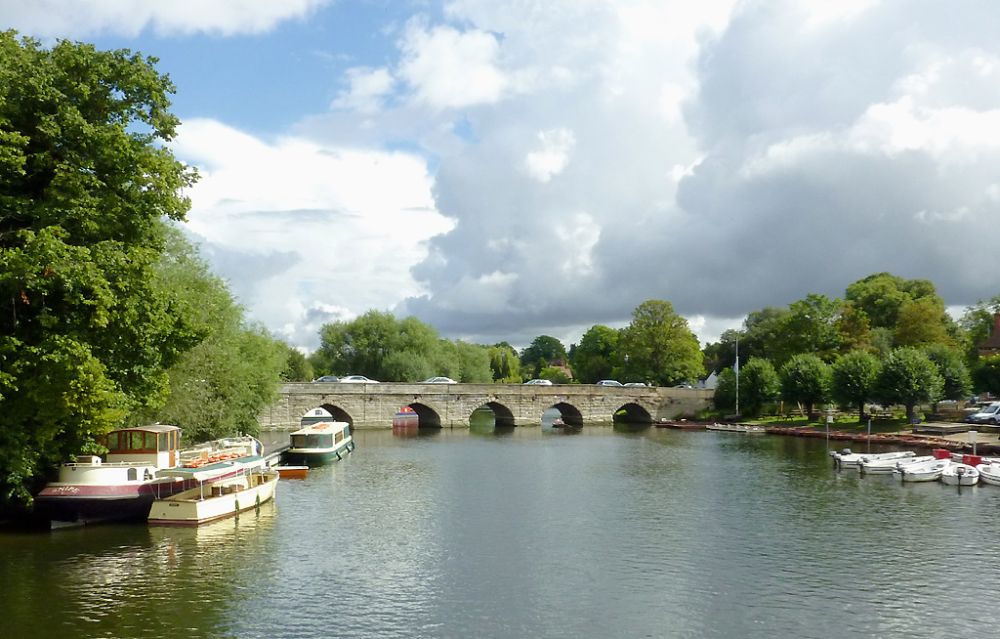 River Avon (Stratfordupon-Avon) Tourist Map