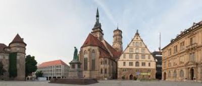 Schillerplatz and Stiftskirche