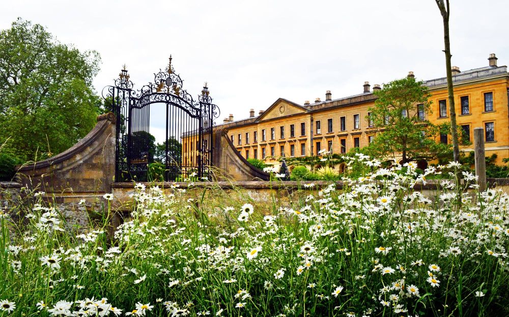 Magdalen College and its Deer Park