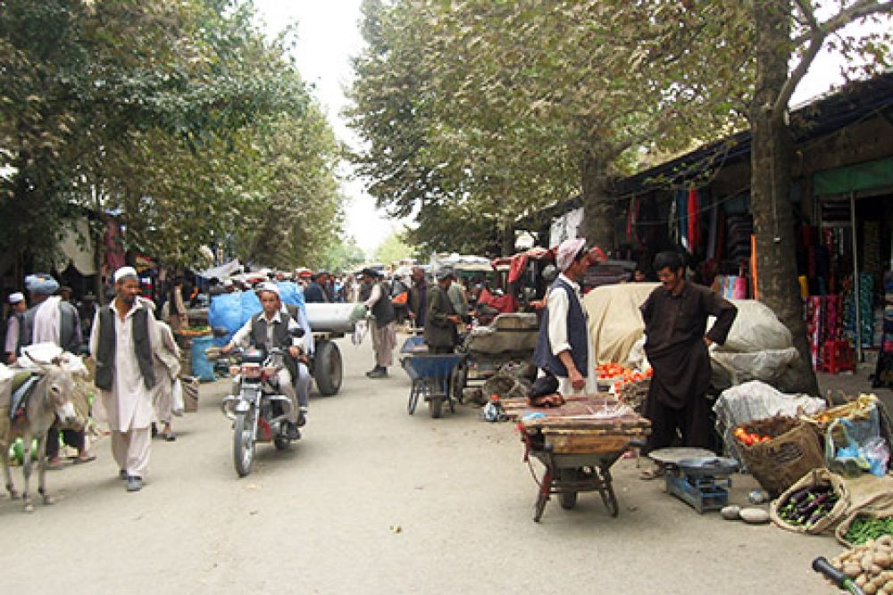 Taloqan Bazaar