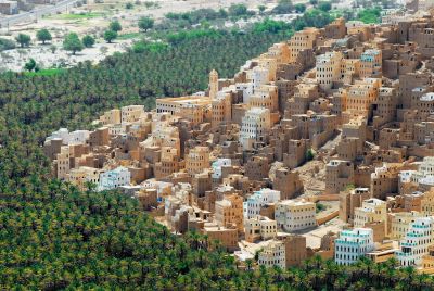 Surrounding Wadi Hadramawt Scenery